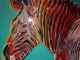 warhol zebra