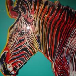 warhol zebra