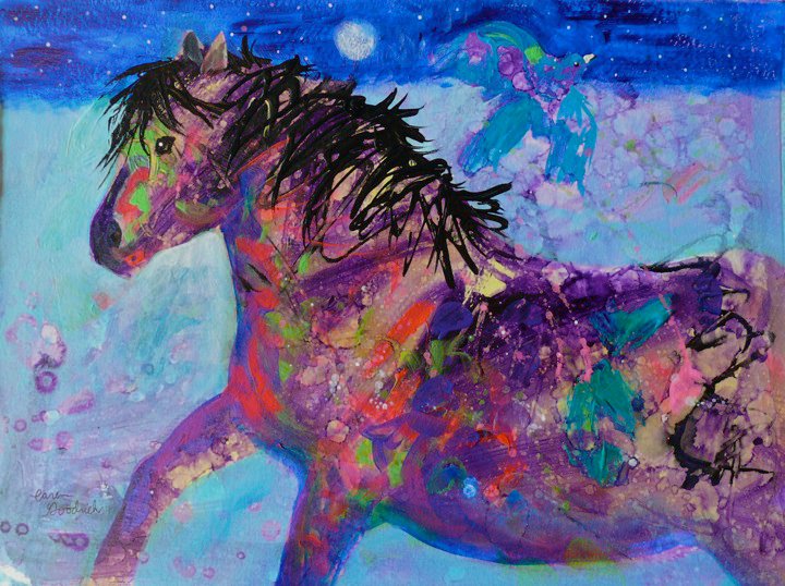 horse painting facebook