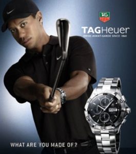 tiger woods tag heuer