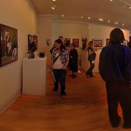 art gallery reception