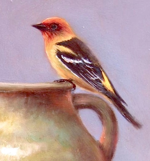 western tanager songbird