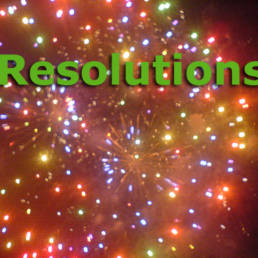 new years resolutions fireworks