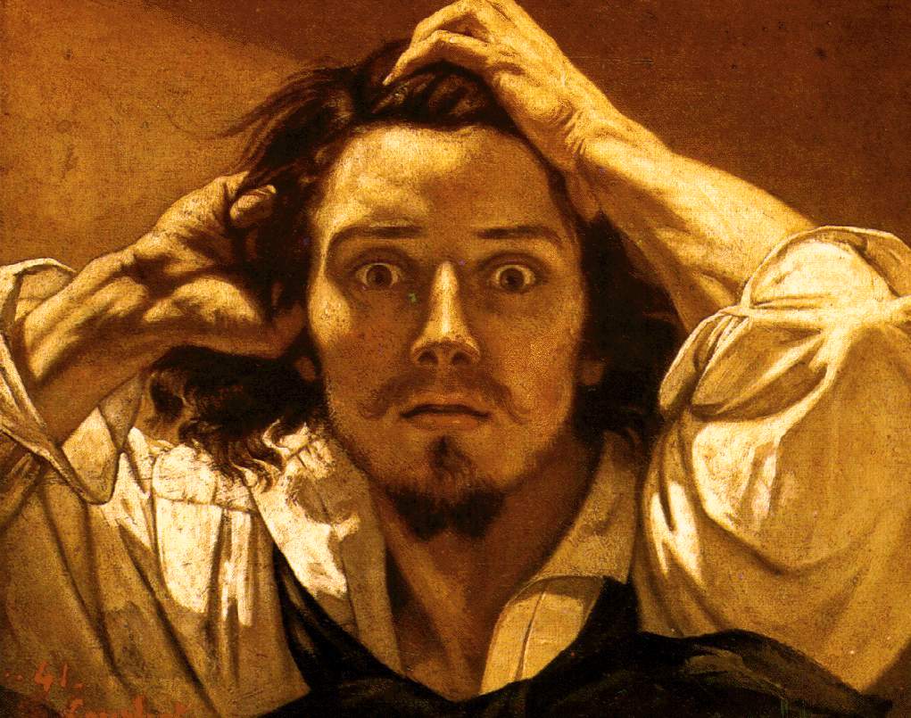 Gustave Courbet: The Desperate Man c.1843–1845