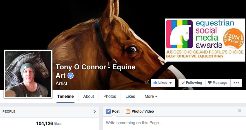 Tony OConner 100,000 Facebook Fans
