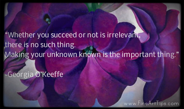 O'Keeffe quote