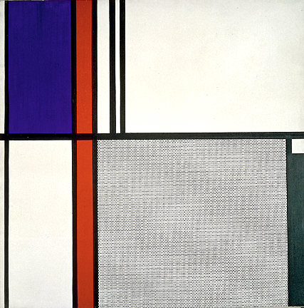 ROY LICHTENSTEIN (1923–1997) NON-OBJECTIVE II painted in 1964