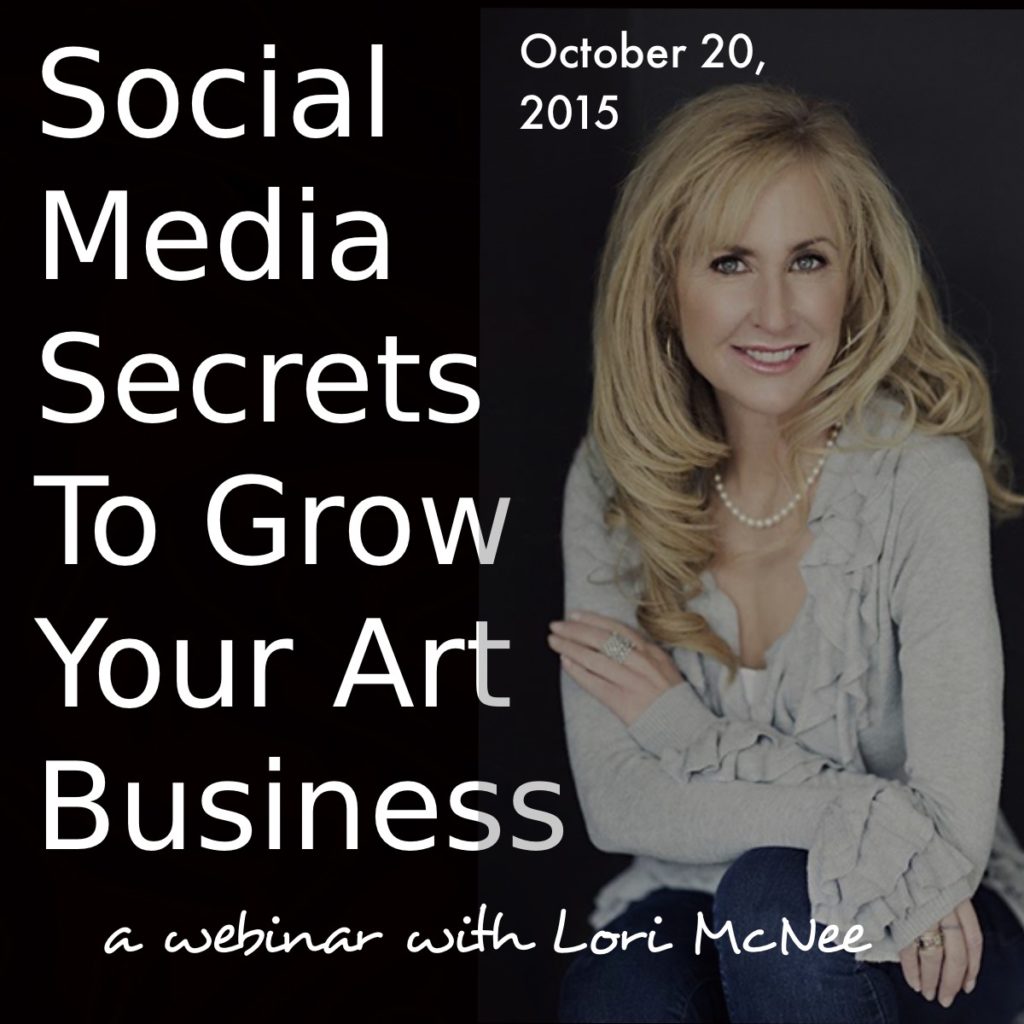 Social Media Secrets To Grow Your Art Business